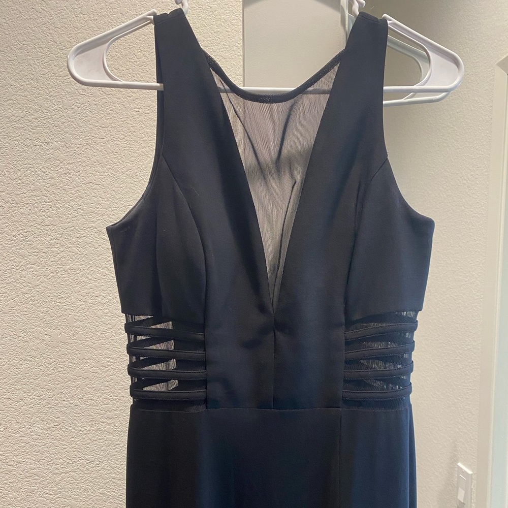 Long black formal dress
